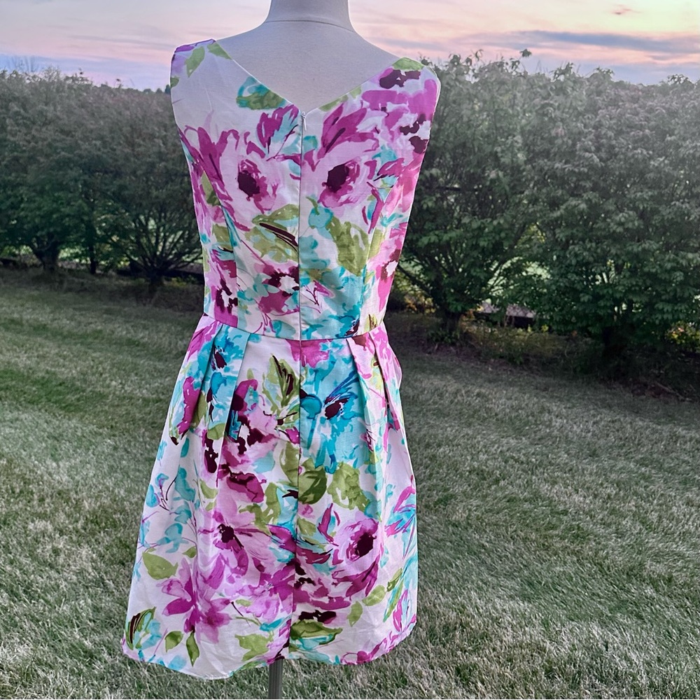 Madison Leigh Floral Sleeveless Dress - Picture 8 of 16